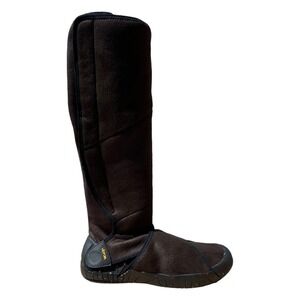 Vibram Furoshiki Shearling High Boots Women's Dark Brown Size S (38/39) (Sz 7.5)